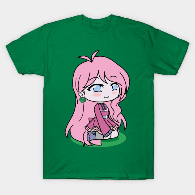 Gacha Life Series - Ava cheerful girl T-Shirt by UwU Kitty